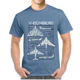 V-Bombers Plan T-Shirt Blue